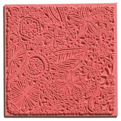 Efco Texturmatte 90 x 90 mm - Flowers / Blumen 