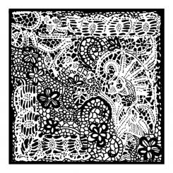 Efco Texturmatte 90 x 90 mm - Laces 