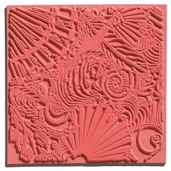 Efco Texturmatte 90 x 90 mm - Shells / Muscheln 