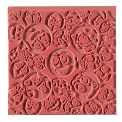 Efco Texturmatte 90 x 90 mm - Smiling / Smilys 