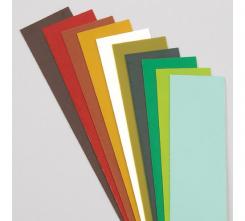 Efco Wachsplatten Grün-Braun-Mischung - 200x50mm - 10 Stk. 