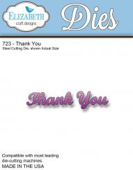 Elizabeth Craft Design Stanzer Thank You 