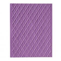 Embossing-Prägefolder/ -schablone Gitter 10,6x15cm 