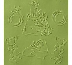 Embossing-Prägefolder/ -schablone Hochzeit 10,6x15cm 