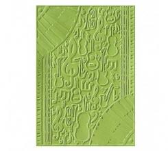 Embossing-Prägefolder/ -schablone Musik 10,6x15cm 