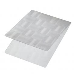 Embossing-Prägefolder/ -schablone Wellenlinen Quadrate 10,6x15cm 