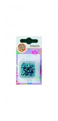 Eyelet metallic hellblau 3MM / 72 ST 