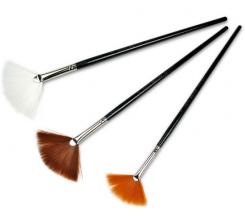 Fächerpinsel 3er Set 