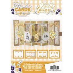 Figuren Karten 10 - Set mit 8 Karten - Weiß - Early Spring 