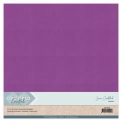 Findit Carddeco Leinenkarton 30,5 x 30,5cm 240g 10 Blatt Mauve Mauve