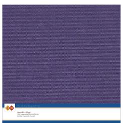 Findit Carddeco Leinenkarton 30,5 x 30,5cm 240g 10 Blatt Purpur Purpur