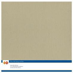 Findit Carddeco Leinenkarton 30,5 x 30,5cm 240g 10 Blatt Taupe Taupe