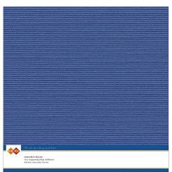 Findit Carddeco Leinenkarton 30,5 x 30,5cm 240g 10 Blatt Ultramarinblau Ultramarinblau