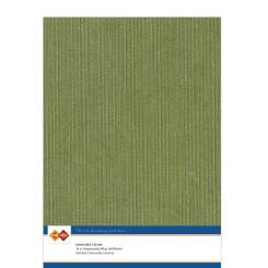 Findit Carddeco Leinenkarton DIN A4 240g 10 Blatt Basilikum Moosgrün