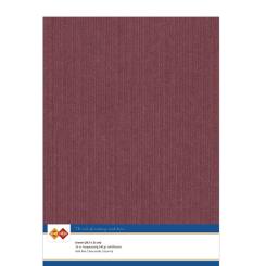 Findit Carddeco Leinenkarton DIN A4 240g 10 Blatt Bordeaux Bordeaux