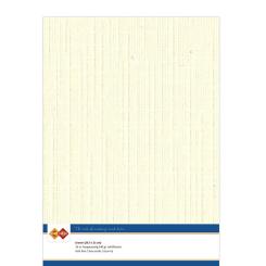 Findit Carddeco Leinenkarton DIN A4 240g 10 Blatt Creme Creme