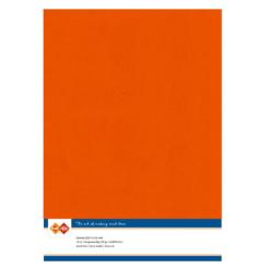 Findit Carddeco Leinenkarton DIN A4 240g 10 Blatt Herbst Orange Herbst Orange