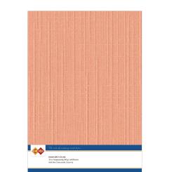 Findit Carddeco Leinenkarton DIN A4 240g 10 Blatt Soft orange Soft orange