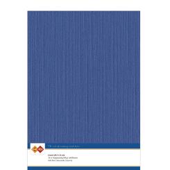 Findit Carddeco Leinenkarton DIN A4 240g 10 Blatt Ultramarinblau Ultramarinblau