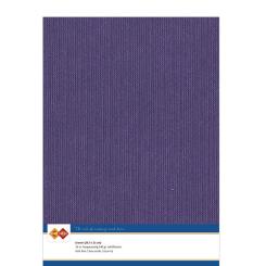 Findit Carddeco Leinenkarton DIN A4 240g 10 Blatt Violett Violett