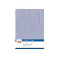Findit Carddeco Leinenkarton DIN A5 240g 10 Blatt Alt Blau Alt Blau