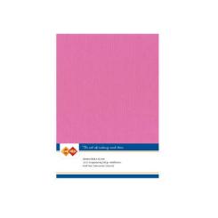Findit Carddeco Leinenkarton DIN A5 240g 10 Blatt Pink Pink