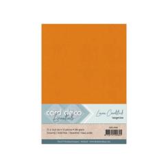 Findit Carddeco Leinenkarton DIN A5 240g 10 Blatt Tangerine Tangerine