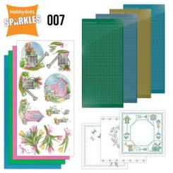 Findit Hobbydots Sparkles Karten - Tulpen 