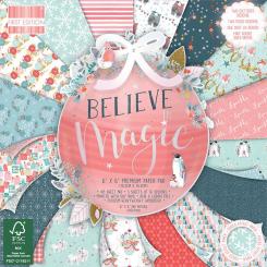 First Edition Papierblock 15,2 x 15,2cm (48 Blatt) 200g - Believe in Magic 