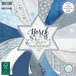 First Edition Papierblock 15,2 x 15,2cm (48 Blatt) 200g - North Star 
