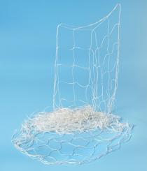 Fischernetz 1x1m natur 