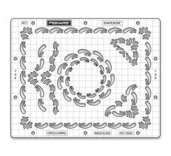 Fiskars ShapeBoss Schablone Kreiswirbel 