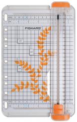 Fiskars Tragbare SureCut Papierschneidemaschine 22 cm - A5 