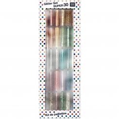 Flimmer- Glimmer-Glitter Set 30tlg. 