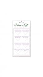 Flower Soft® Set 8 Blumentütchen und 8 Rahmen, lavendel 