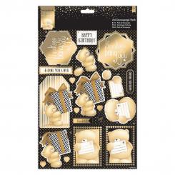 Forever Friends A4 3D-Stanzbogenpackung 8tlg. - Classic Decadence Stern 