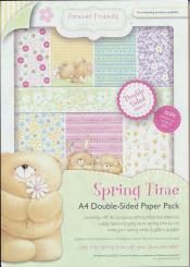 Forever Friends A4 Paperpack 160gsm (30 Blatt) Spring Time 