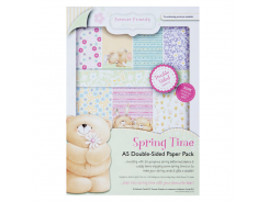 Forever Friends A5 double sided paper pack 160gsm (30pk) spring time 