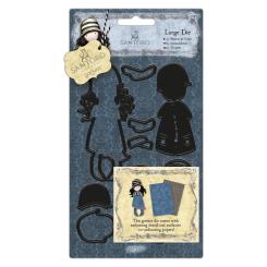 Gorjuss Santoro Stanz- & Prägeschablonen Set 9tlg - Fliegenpilz 