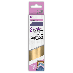 Gemini FOILPRESS Multi-Surface Heißfolienstempel Folie 12,6 x 500cm Gold Gold