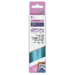 Gemini FOILPRESS Multi-Surface Heißfolienstempel Folie 12,6 x 500cm Türkis Türkis