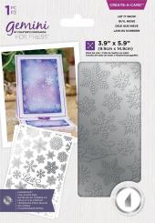 Gemini Heißfolienstempel - Lass es schneien 