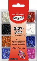Glasstifte-Sortiment 2,5x7mm  60gr. 