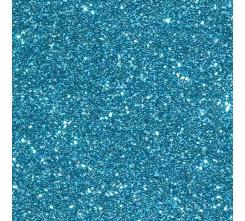 Glitterkarton DIN A4  200g/m²  - 1 Bogen Hellblau Hellblau