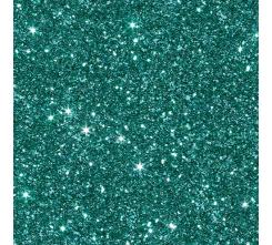 Glitterkarton DIN A4  200g/m²  - 1 Bogen Türkis Türkis