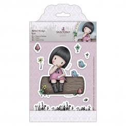 Gorjuss Santoro Stempel-Set 8tlg - Bluebird's Proposal 