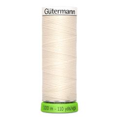 Gütermann Allesnäher rPET Nähgarn - 100m Beige 802 Beige | 802