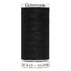 Gütermann Denim Jeans Nähgarn - 100m Schwarz 1000 Schwarz 1000