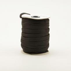 Gummiband flach - Elastisches Band - Länge 50m x 10mm schwarz 