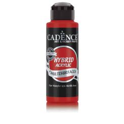 Cadence - Hybrid-Multi-Surface Satin Acrylfarbe - 120ml Crimson Rot Crimson Rot